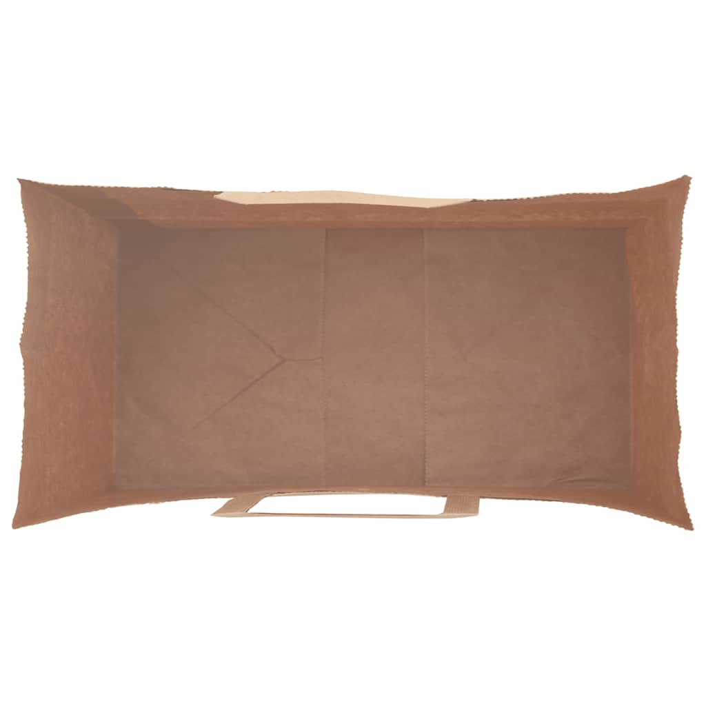 Papiertragetaschen 50 Stk. mit Henkeln Rot 21x11x31 cm