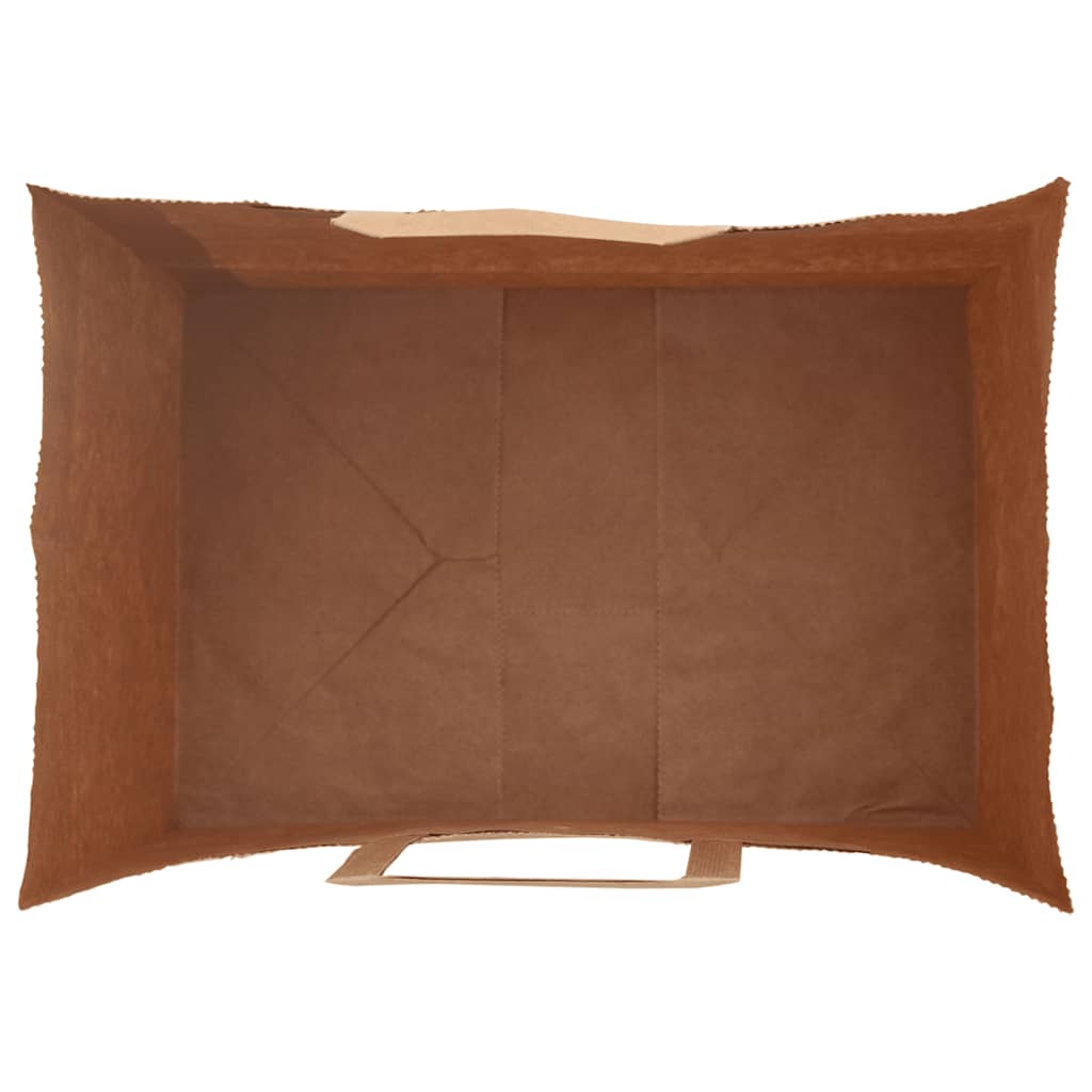 Papiertragetaschen 50 Stk. mit Henkeln Rot 32x22x24 cm