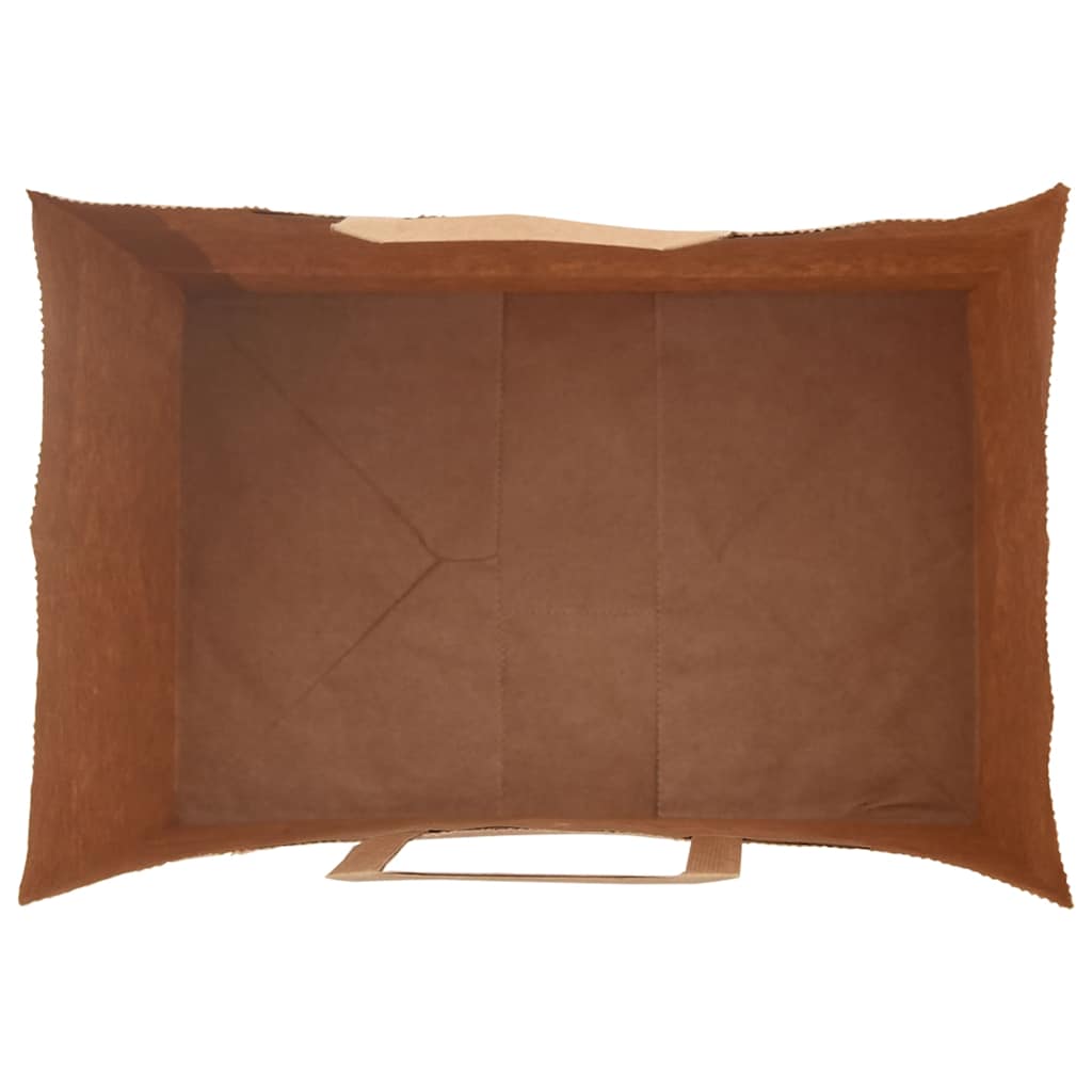 Papiertragetaschen 50 Stk. mit Henkeln Rot 32x22x28 cm