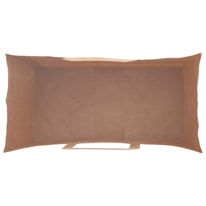 Papiertragetaschen 250 Stk. mit Henkeln Rot 18x8x22 cm