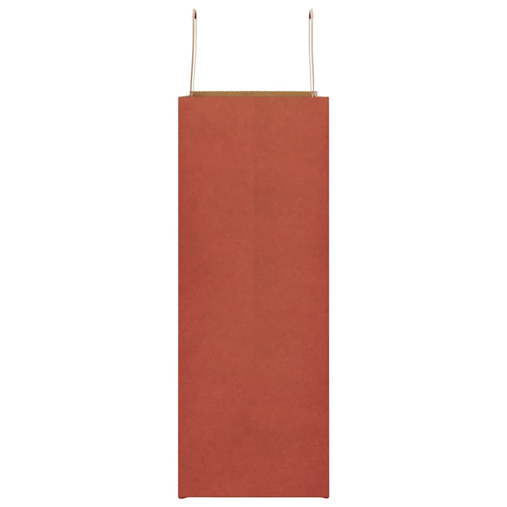 Papiertragetaschen 250 Stk. mit Henkeln Rot 32x17x44 cm