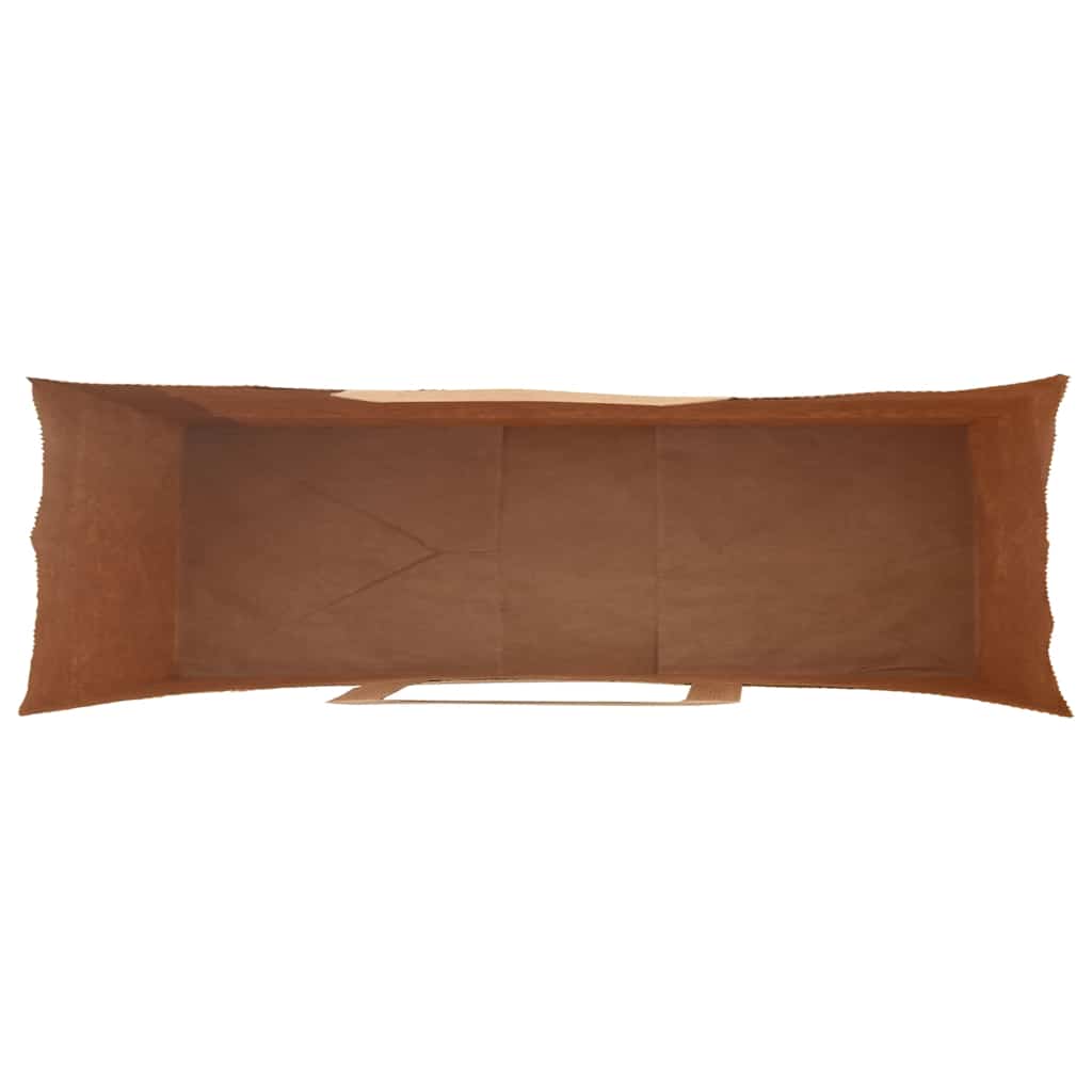Papiertragetaschen 250 Stk. mit Henkeln Rot 54x15x49 cm