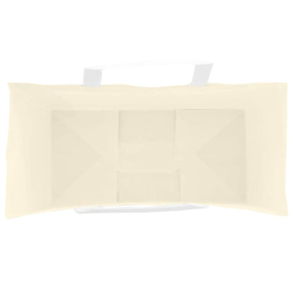 Papiertragetaschen 250 Stk. mit Henkeln Gelb 18x8x22 cm