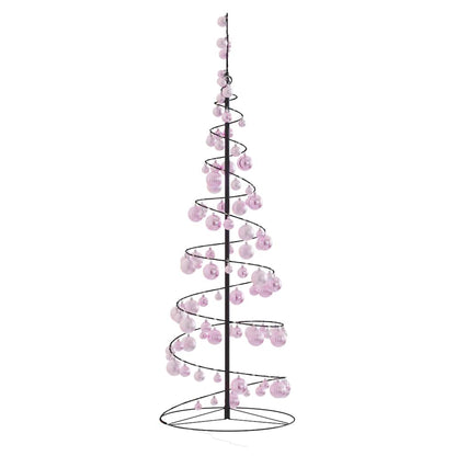 LED Weihnachtsbaum mit Kugeln 100 LEDs Warmweiß 150 cm