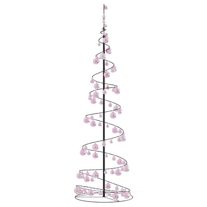 LED Weihnachtsbaum mit Kugeln 120 LEDs Warmweiß 180 cm