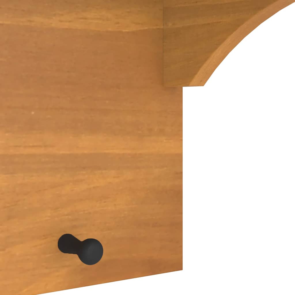 Wandgarderobe SANDNES 43x30x42 cm Massivholz Kiefer