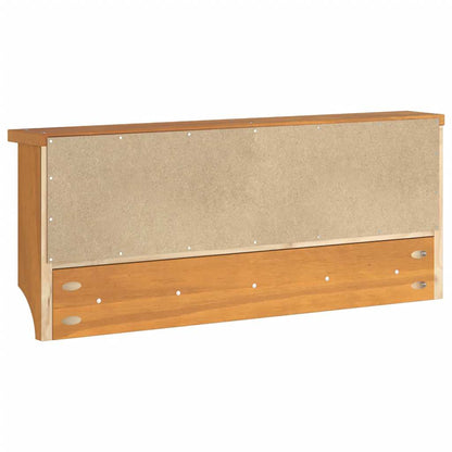 Wandgarderobe SANDNES 87x12x35 cm Massivholz Kiefer