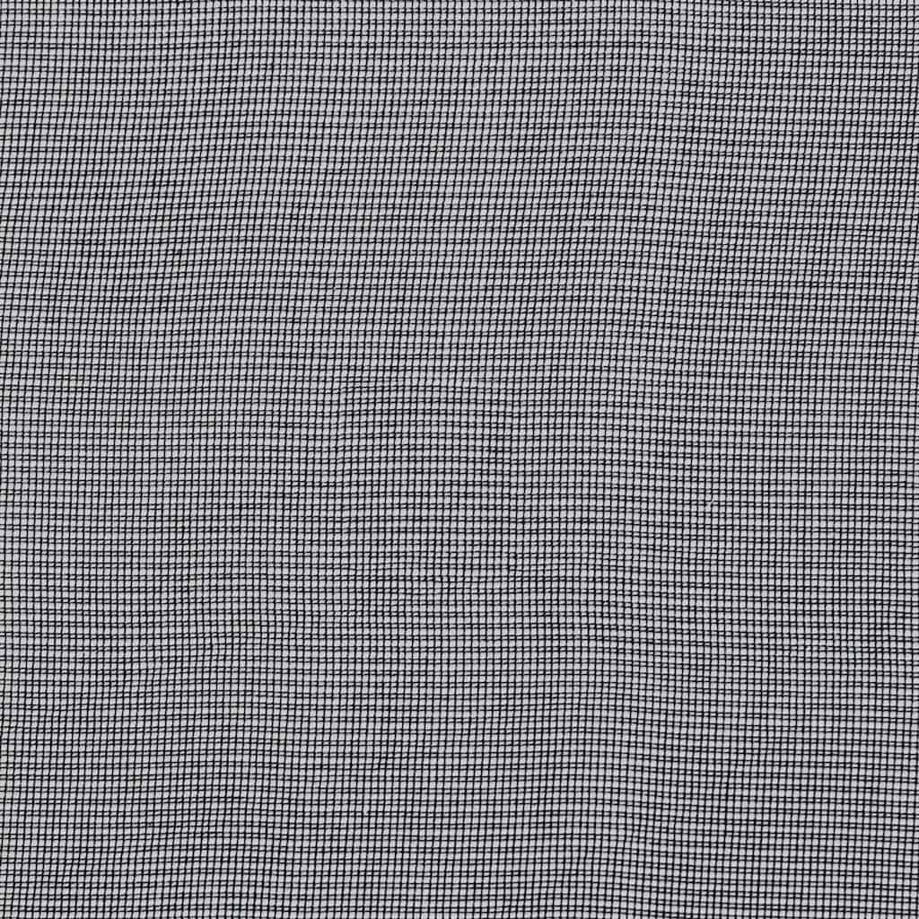 Voile Vorhänge mit Ösen 2 Stk. Schwarz 140x225 cm