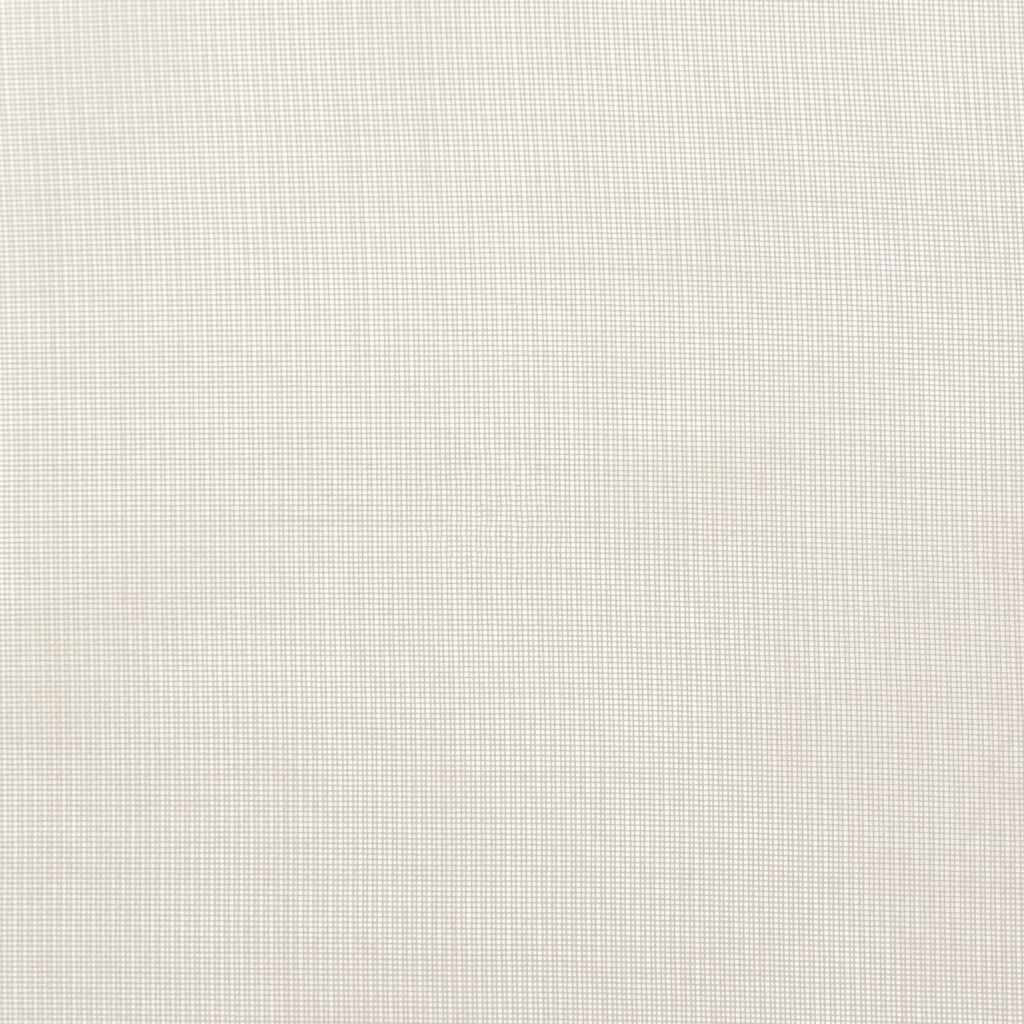 Voile Vorhänge mit Ösen 2 Stk. Creme 140x225 cm