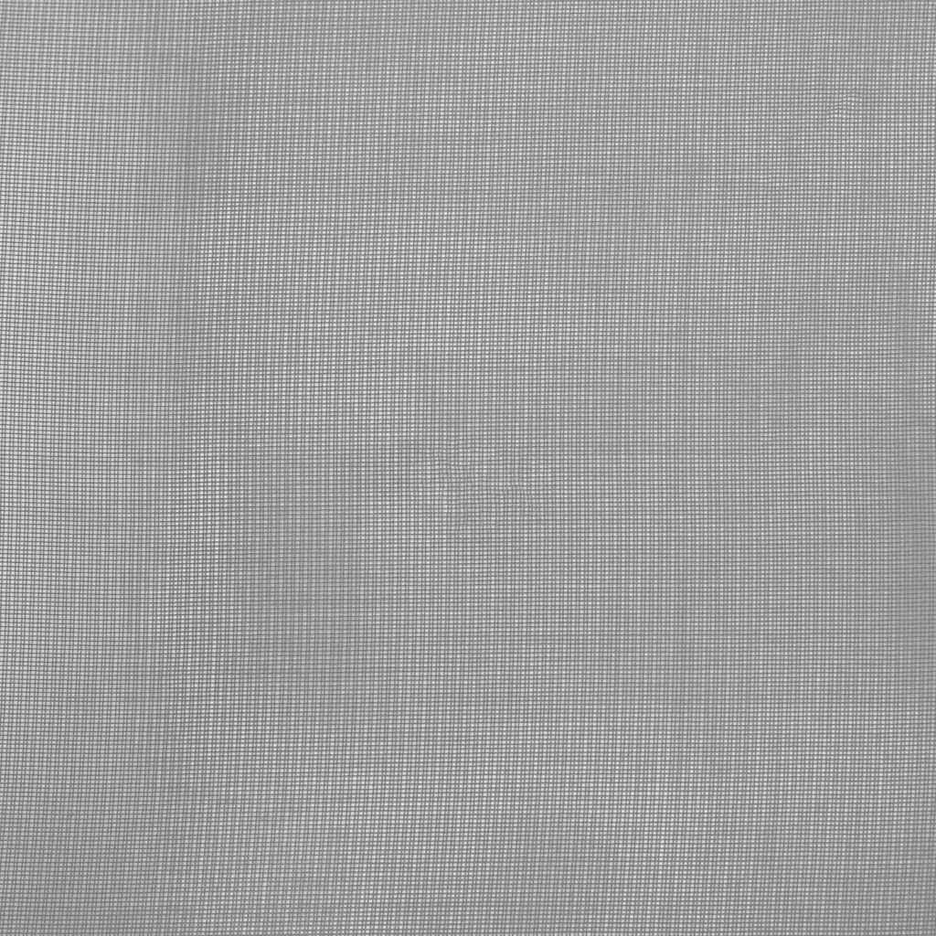 Voile Vorhänge mit Ösen 2 Stk. Dunkelgrau 140x140 cm