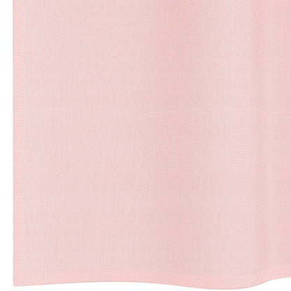 Voile Vorhänge mit Ösen 2 Stk. Hellrosa 140x140 cm