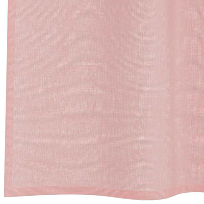 Voile Vorhänge mit Ösen 2 Stk. Rosa 140x140 cm