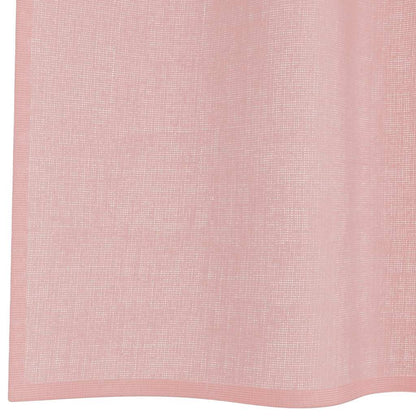 Voile Vorhänge mit Ösen 2 Stk. Rosa 140x175 cm