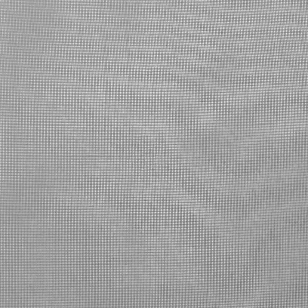 Voile Vorhänge mit Ösen 2 Stk. Hellgrau 140x140 cm