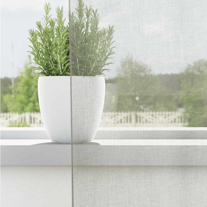 Voile Vorhänge mit Ösen 2 Stk. Hellgrau 140x175 cm