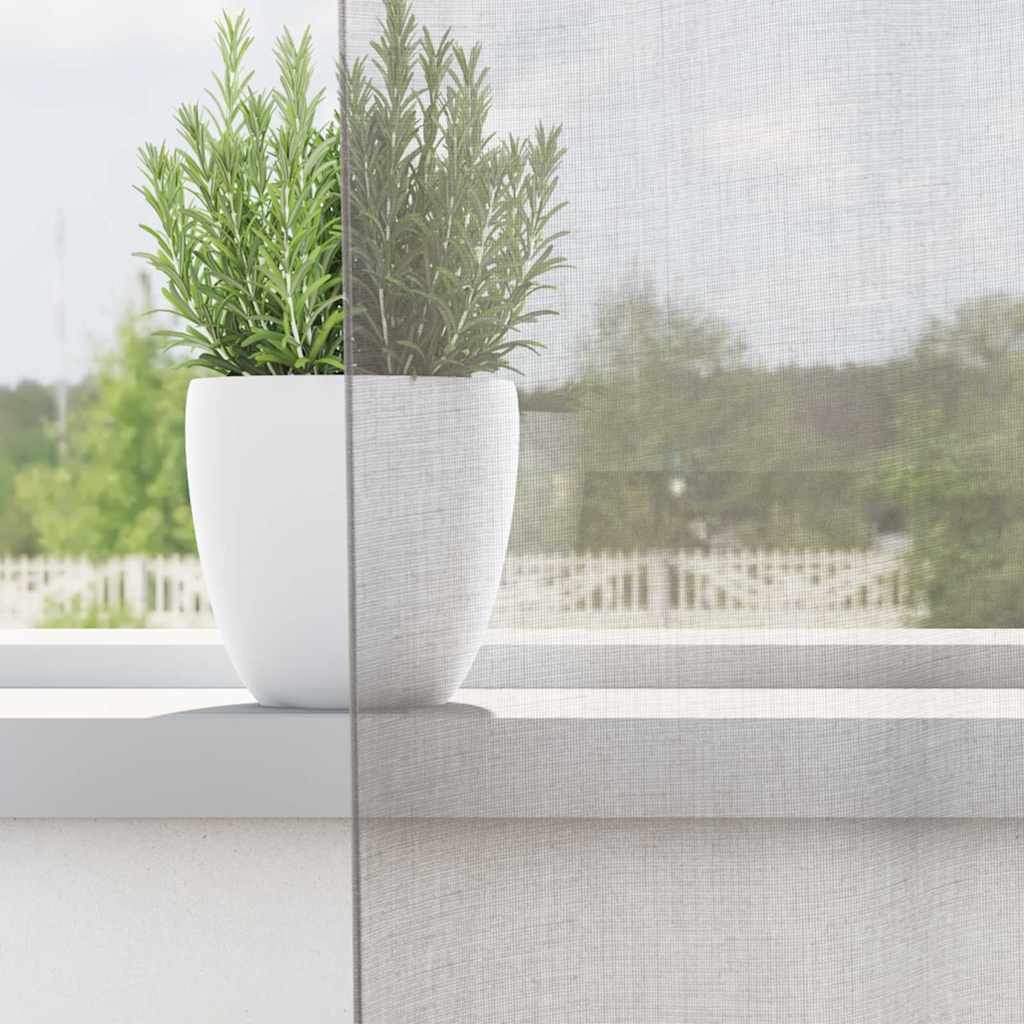 Voile Vorhänge mit Ösen 2 Stk. Hellgrau 140x260 cm