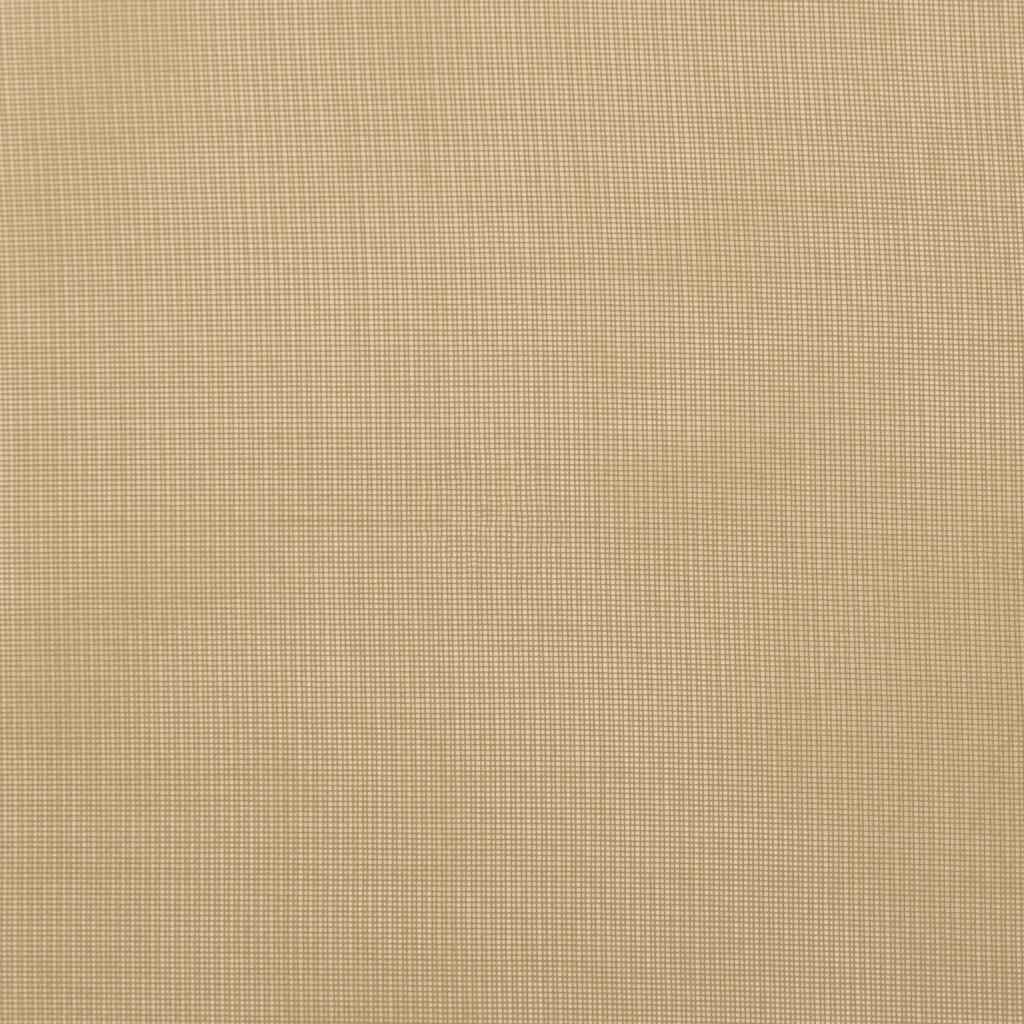 Voile Vorhänge mit Ösen 2 Stk. Sandfarbe