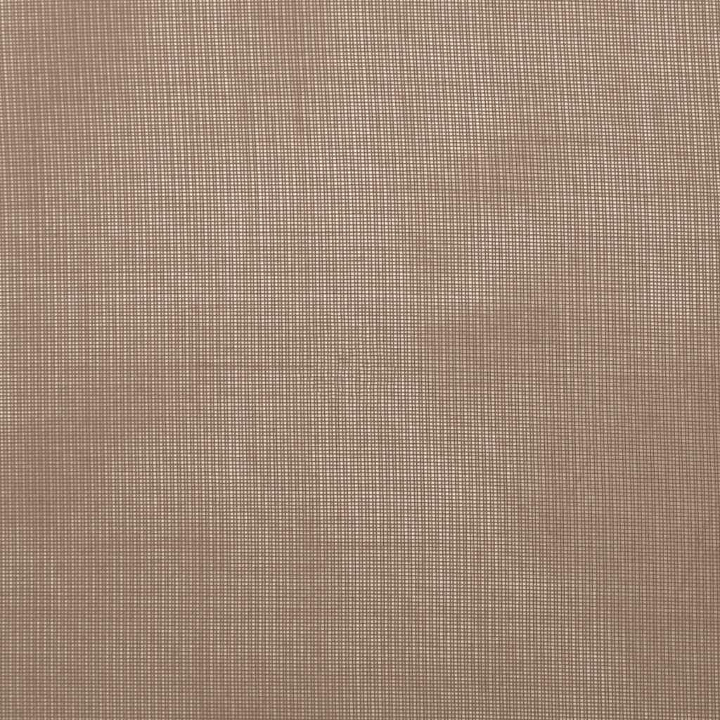 Voile Vorhänge mit Ösen 2 Stk. Hellbraun