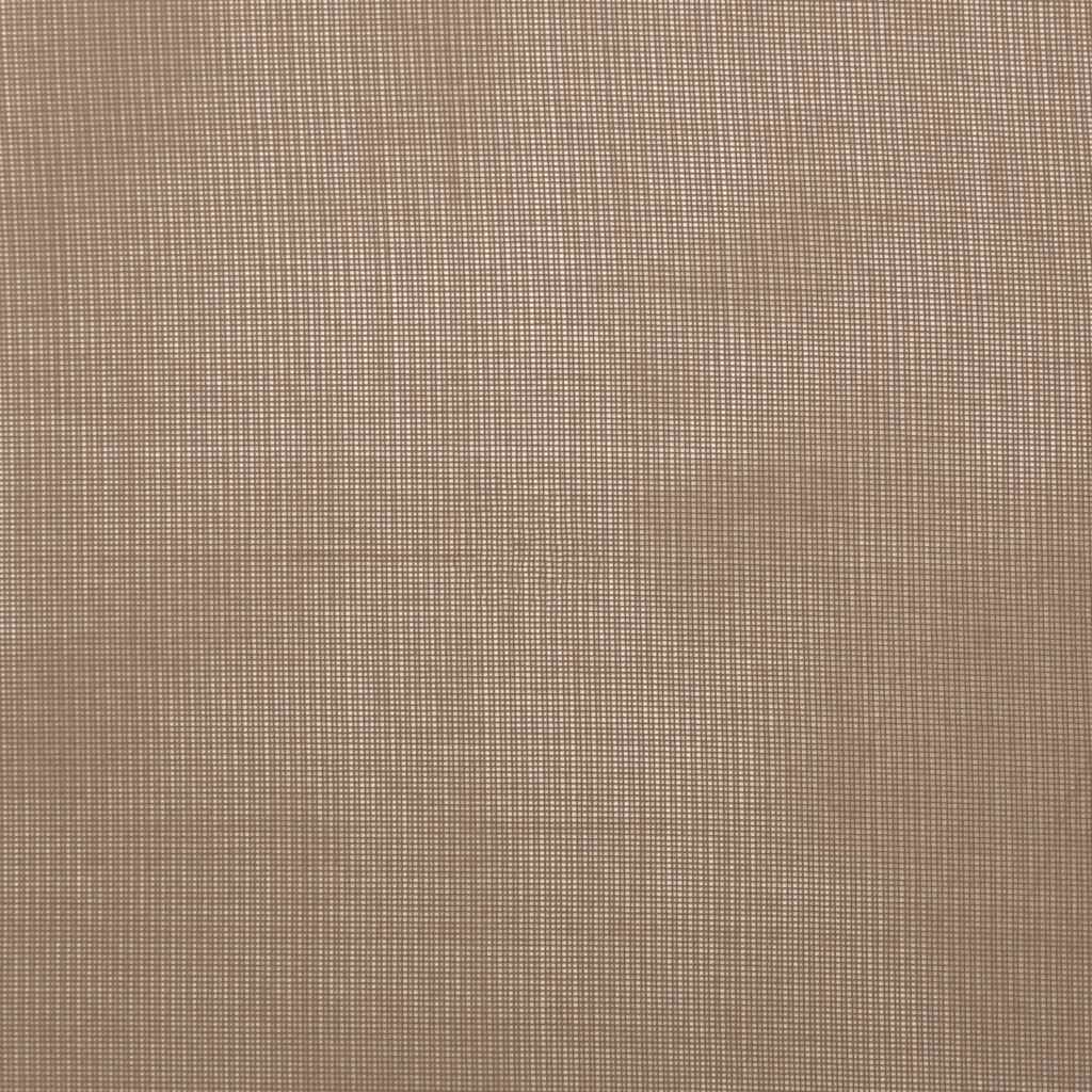 Voile Vorhänge mit Ösen 2 Stk. Hellbraun