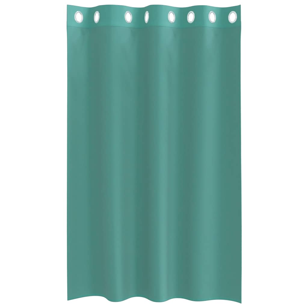 Voile Vorhänge mit Ösen 2 Stk. Türkis