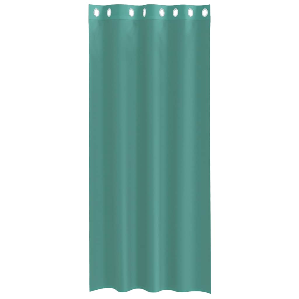 Voile Vorhänge mit Ösen 2 Stk. Türkis