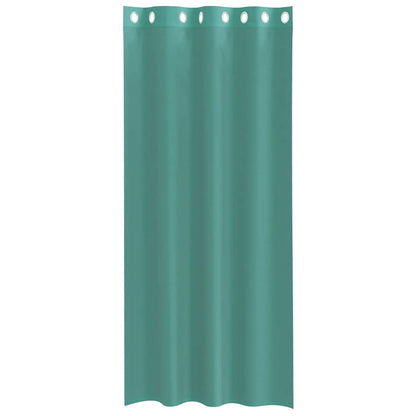 Voile Vorhänge mit Ösen 2 Stk. Türkis