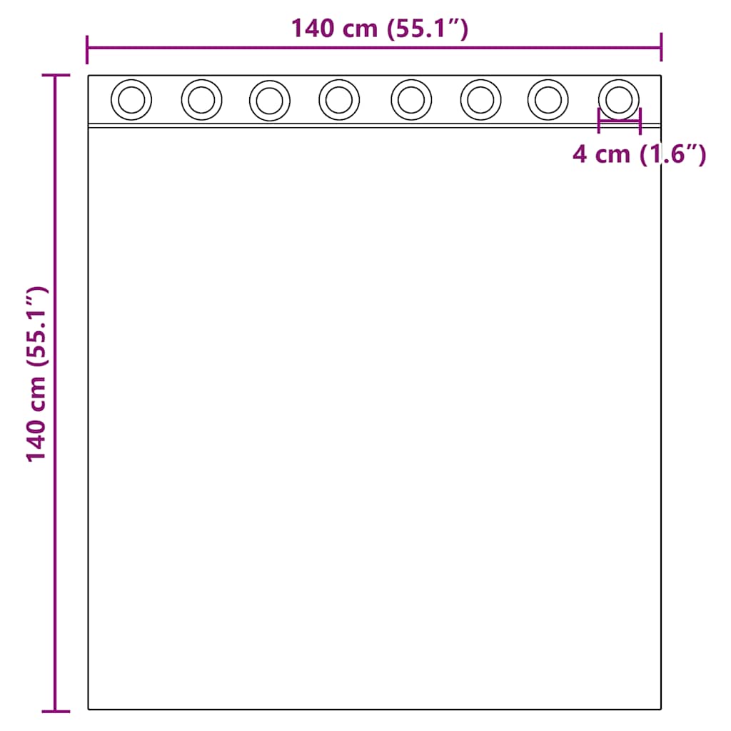 Voile Vorhänge mit Ösen 2 Stk. Weiß