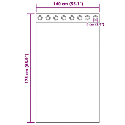 Voile Vorhänge mit Ösen 2 Stk. Weiß