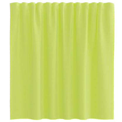Voile Vorhänge mit Stangentaschen 2 Stk. Apfelgrün