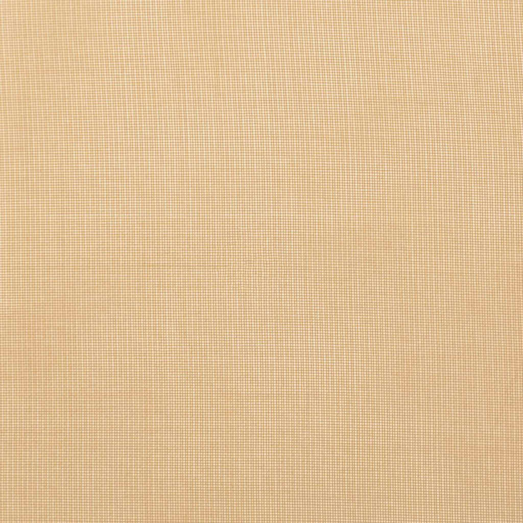 Voile Vorhänge mit Stangentaschen 2 Stk. Sandfarbe