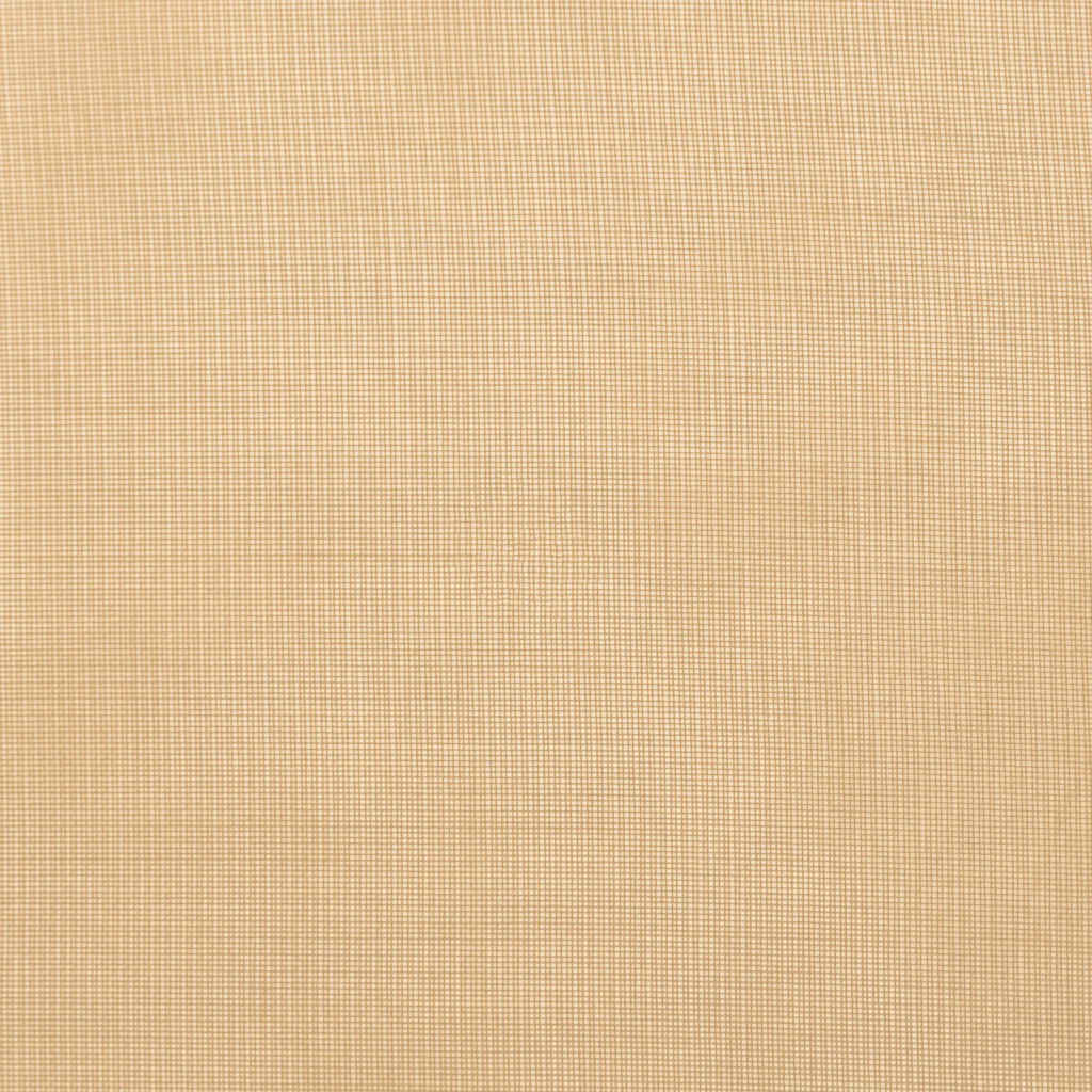 Voile Vorhänge mit Stangentaschen 2 Stk. Sandfarbe