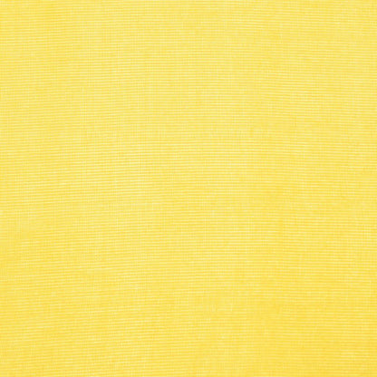 Voile Vorhänge mit Stangentaschen 2 Stk. Gelb