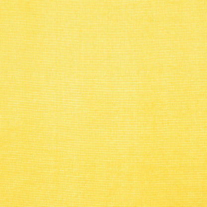 Voile Vorhänge mit Stangentaschen 2 Stk. Gelb