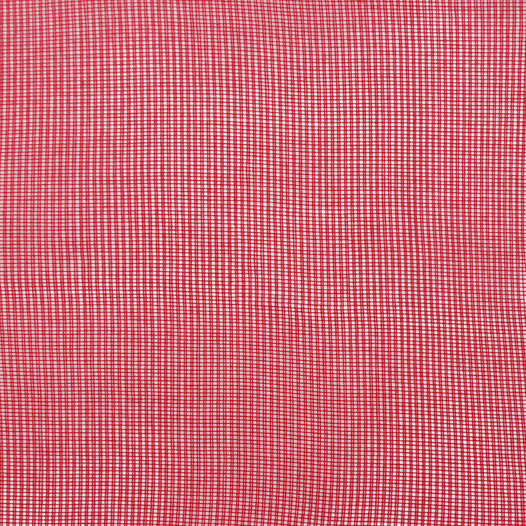 Voile Vorhänge mit Stangentaschen 2 Stk. Weinrot