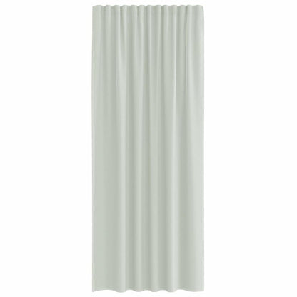 Voile Vorhänge mit Lasche 2 Stk. Apfelgrün