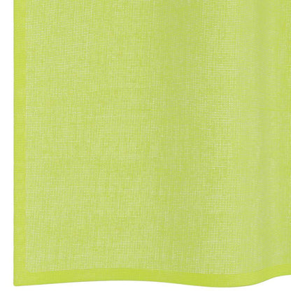 Voile Vorhänge mit Lasche 2 Stk. Apfelgrün