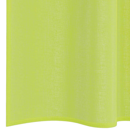 Voile Vorhänge mit Lasche 2 Stk. Apfelgrün
