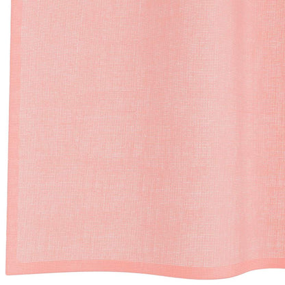 Voile Vorhänge mit Schlaufen 2 Stk. Rosa 140x260 cm