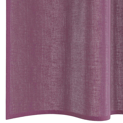 Voile Vorhänge mit Schlaufen 2 Stk. Lila 140x260 cm