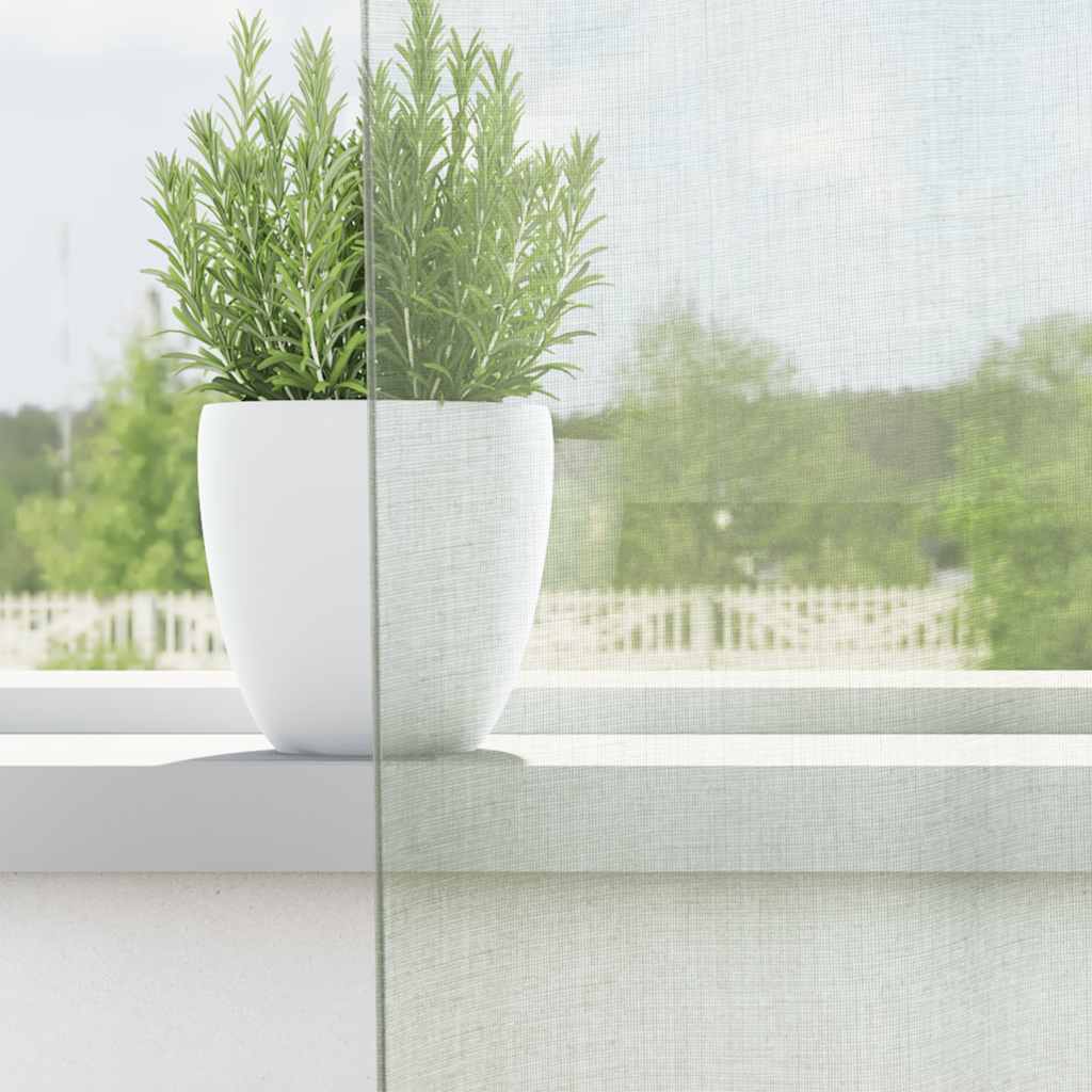 Voile Vorhänge mit Schlaufen 2 Stk. Hellgrau 140x175 cm