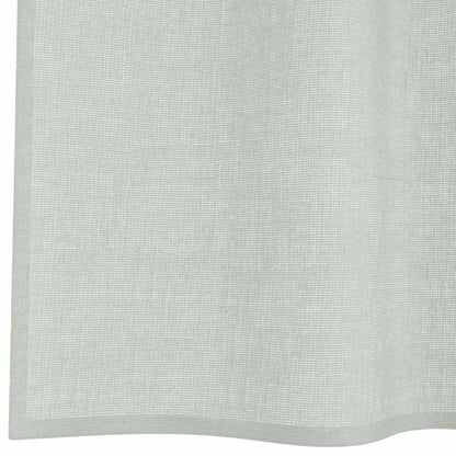 Voile Vorhänge mit Schlaufen 2 Stk. Hellgrau 140x175 cm