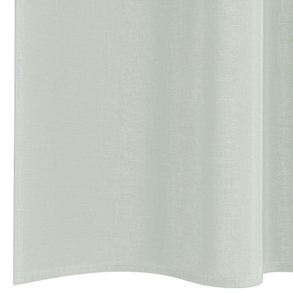 Voile Vorhänge mit Schlaufen 2 Stk. Hellgrau 140x260 cm