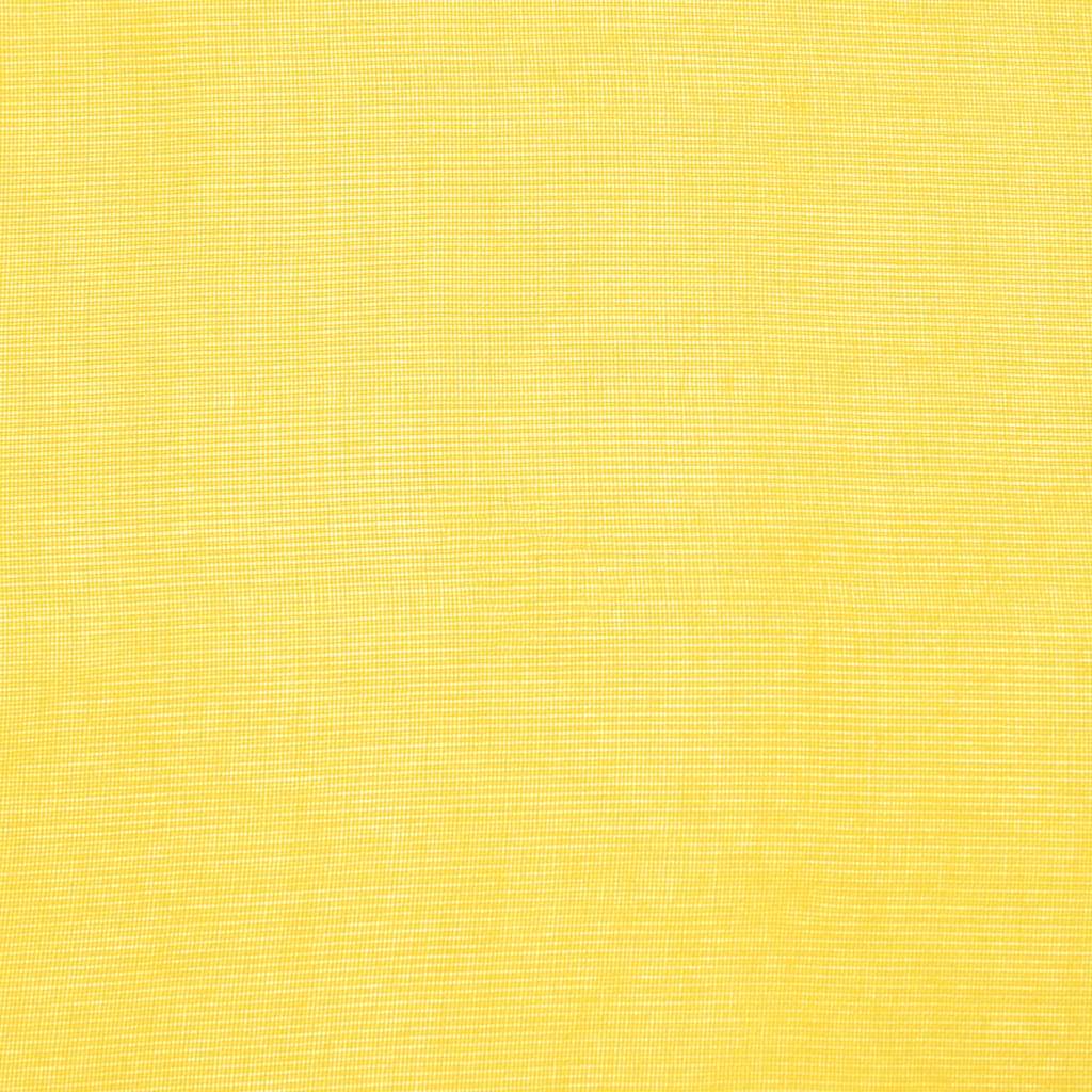 Voile Vorhänge mit Schlaufen 2 Stk. Gelb 140x140 cm