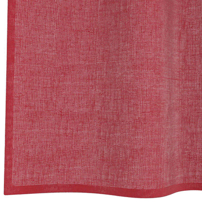 Voile Vorhänge mit Schlaufen 2 Stk. Weinrot 140x175 cm
