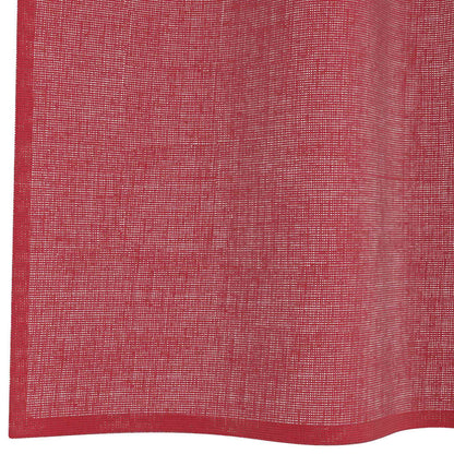 Voile Vorhänge mit Schlaufen 2 Stk. Weinrot 140x225 cm