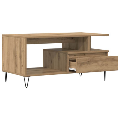 Couchtisch Artisan-Eiche 90x49x45 cm Holzwerkstoff