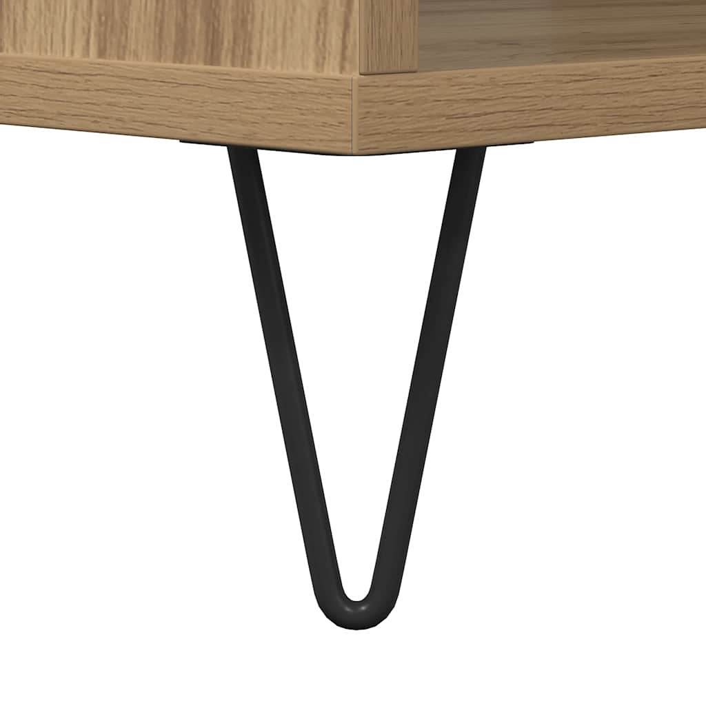 Couchtisch Artisan-Eiche 90x49x45 cm Holzwerkstoff