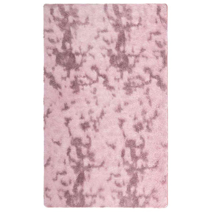 Teppich Shaggy Hochflor NAVARRA Altrosa 80x150 cm Polyester