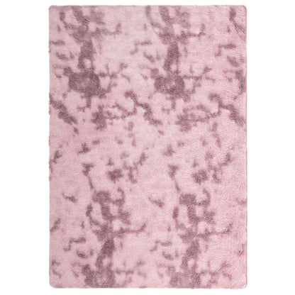 Teppich Shaggy Hochflor NAVARRA Altrosa 120x170 cm Polyester