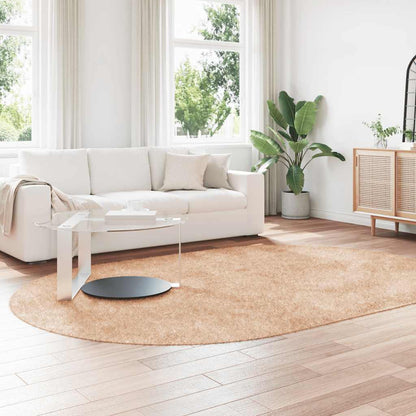 Teppich Shaggy Hochflor NAVARRA Beige 300x200 cm Polyester
